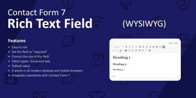 Rich Text Field for Contact Form 7