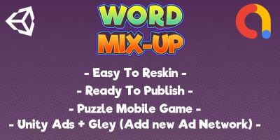 Word Mix-up Puzzle Unity Template