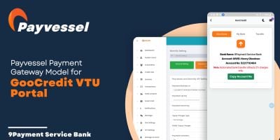 Payvessel Payment Gateway for GooCredit VTU Portal