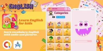 Kids Vocab - English Binlango Android Studio 