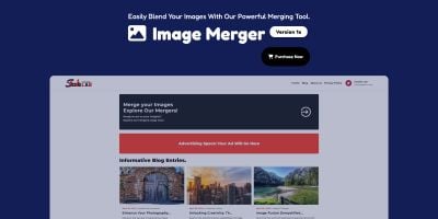 MergeX - Dynamic Image Merger PHP Script