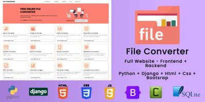 All type of File Converter - Python Full Website