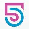 five-number-5-logo-design