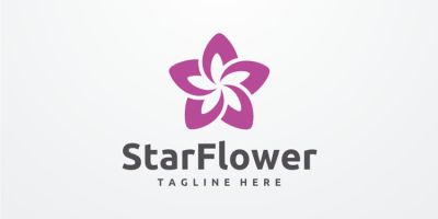 Star Flower Logo