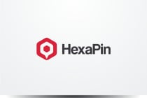 Hexagon Pin Logo design Screenshot 1