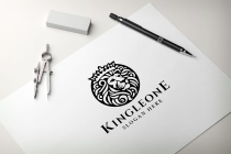 Lion Head King Logo Screenshot 1
