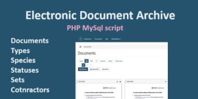 Simple Electronic Archive Script