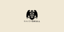 Skull Raven Logo Screenshot 1