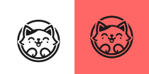 Cute Cat Logo Screenshot 1