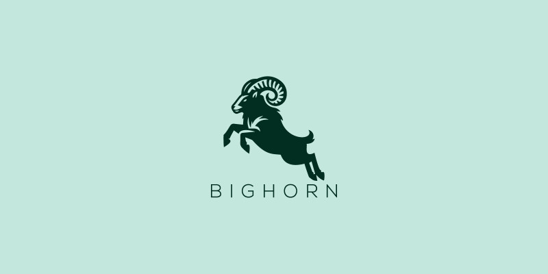 Bighorn Jumping Logo