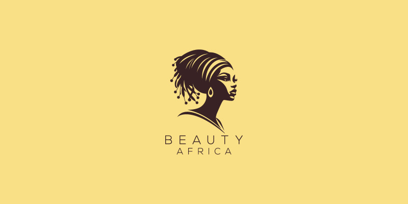 African Lady Logo