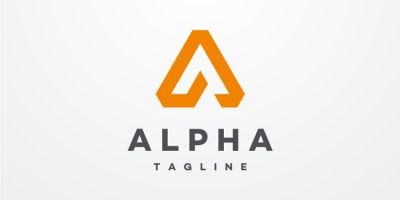 Alpha - Letter A Logo