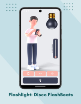 Flashlight Disco FlashBeats  Android Screenshot 2