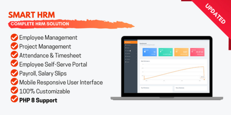 Smart HRM Software with Project Management
