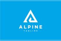 Alpine - Letter A Logo Screenshot 2