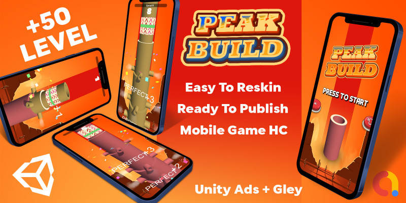 Peak and Build Unity App Template