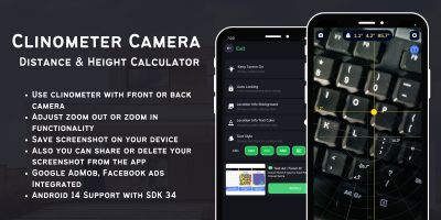 Clinometer Camera Height Calculator Android