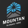Mountan Letter M Logo