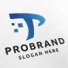 Professional Pro Brand Letter P Logo