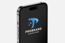 Professional Pro Brand Letter P Logo Screenshot 3