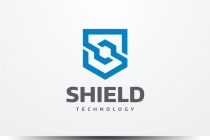 Shield Tech - Letter S logo design Screenshot 1