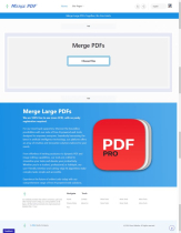 Ultimate Merge PDF Tool Screenshot 1