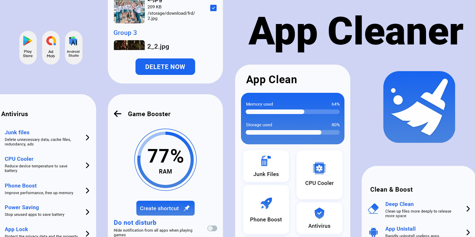 App Cleaner - Android App Source Code by CodeMaxInfotech | Codester