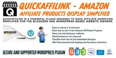 QuickAffiLink - Amazon Affiliate Products Display 