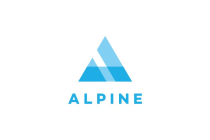 Alpine - Abstract Letter A Logo Screenshot 1