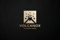 Volcanox Letter V Logo Screenshot 2