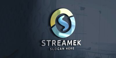 Streamek Letter S Logo