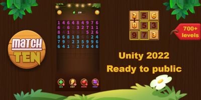 Match Ten Puzzle - Unity Template