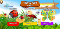 Insects World Puzzles - Unity Game Project  Screenshot 2