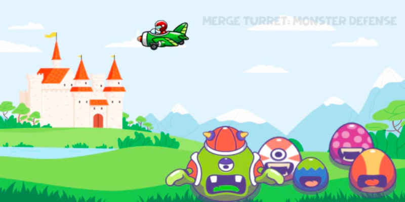 Merge Turret - Monster Defense Unity