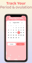 Ovulation And Period Tracker - Android Screenshot 5