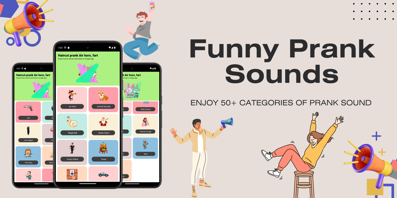 Funny Prank Sounds Android by I15tech Codester