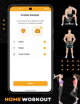 Home Workout - Android Application Screenshot 1