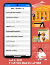 Finance Calculator - Android App Template Screenshot 4