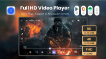 Full HD Video Player - Android App Template Screenshot 1