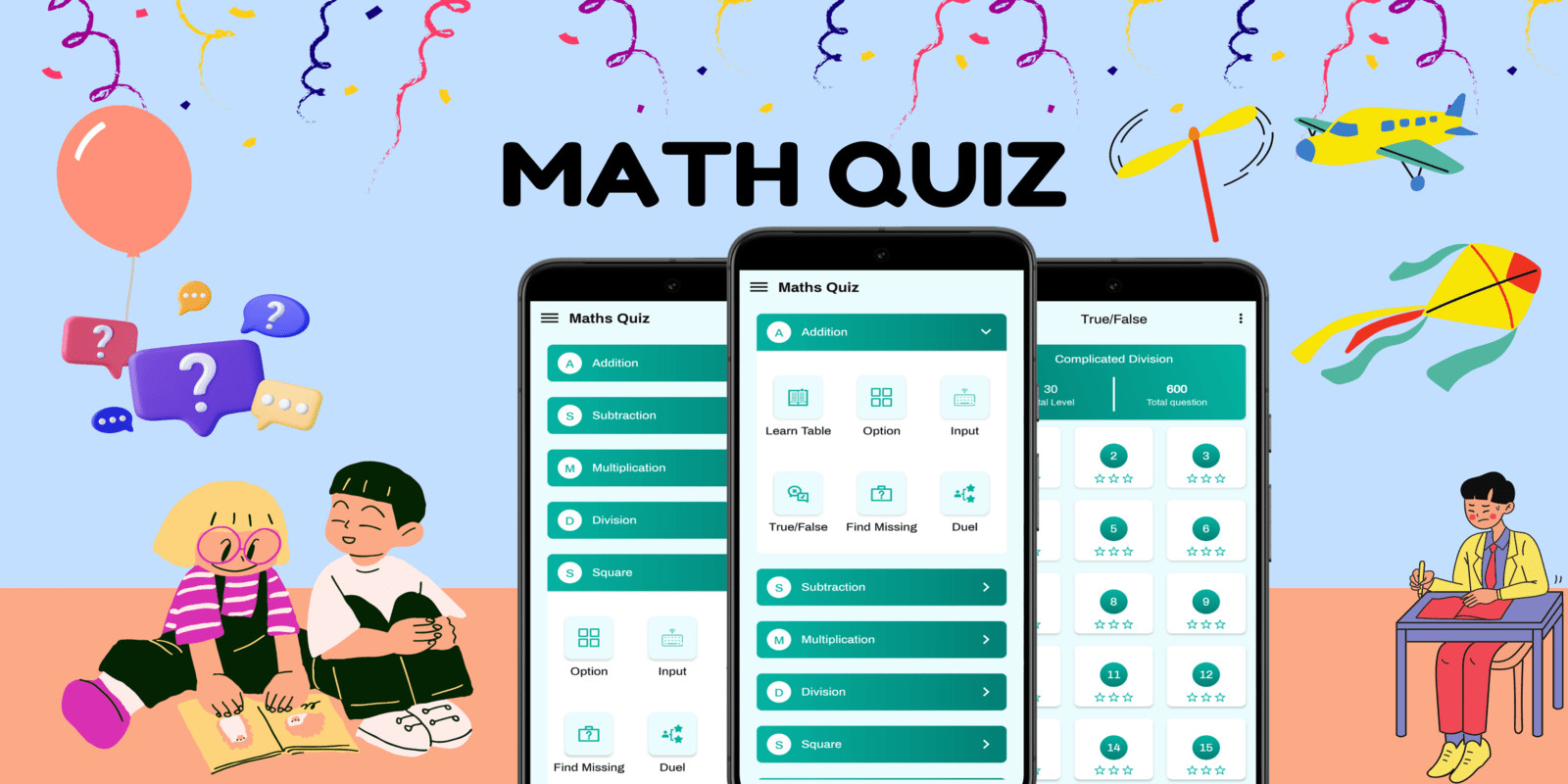 Math Quiz Android App Template By I15tech Codester Math Quiz Android App Template By I15tech Codester