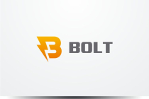 Bolt - Letter B Logo Template Screenshot 1