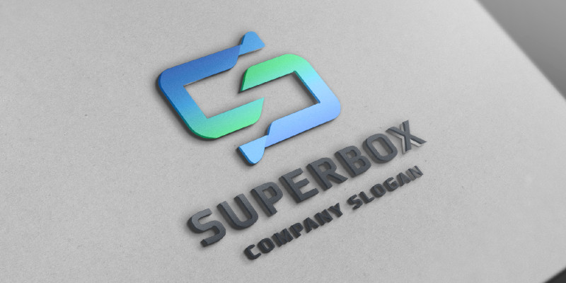 Super Box Letter S Logo