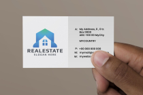 Blue Real Estate Logo Screenshot 3
