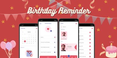 Birthday Reminder - Android App Template
