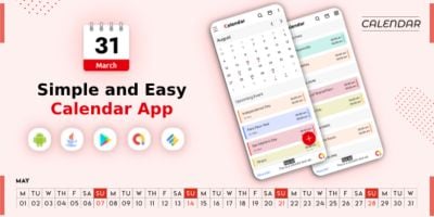 Calendar - Android App Template