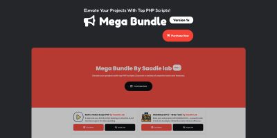 Mega Bundle - PHP Scripts