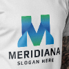 Meridiana Letter M Logo