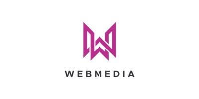 Web media - Letter W Logo