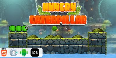 Hungry Caterpillar - HTML5 Construct3 Game