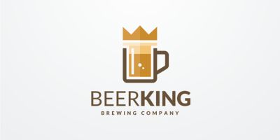 Beer King Logo Template